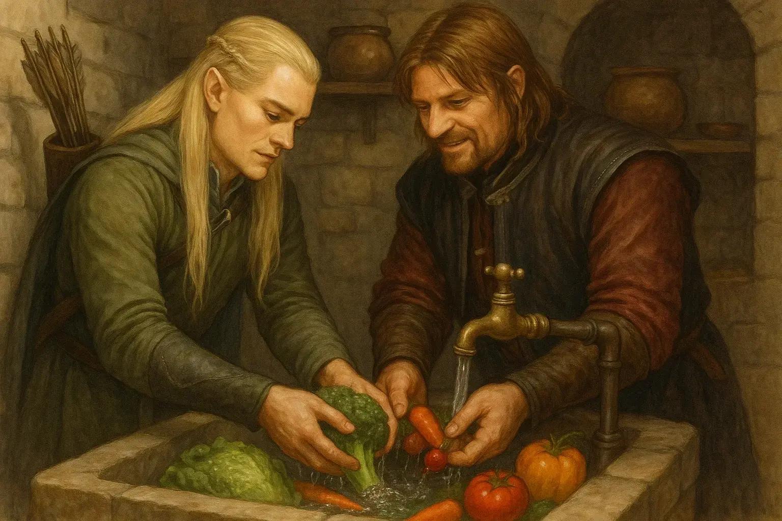 illustration for vegetable