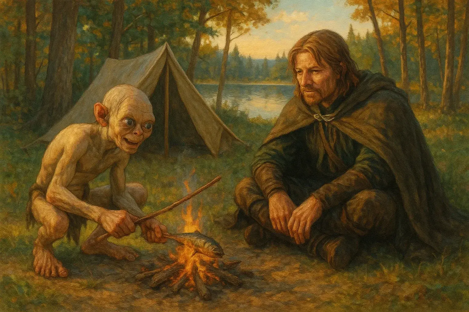 illustration for summer