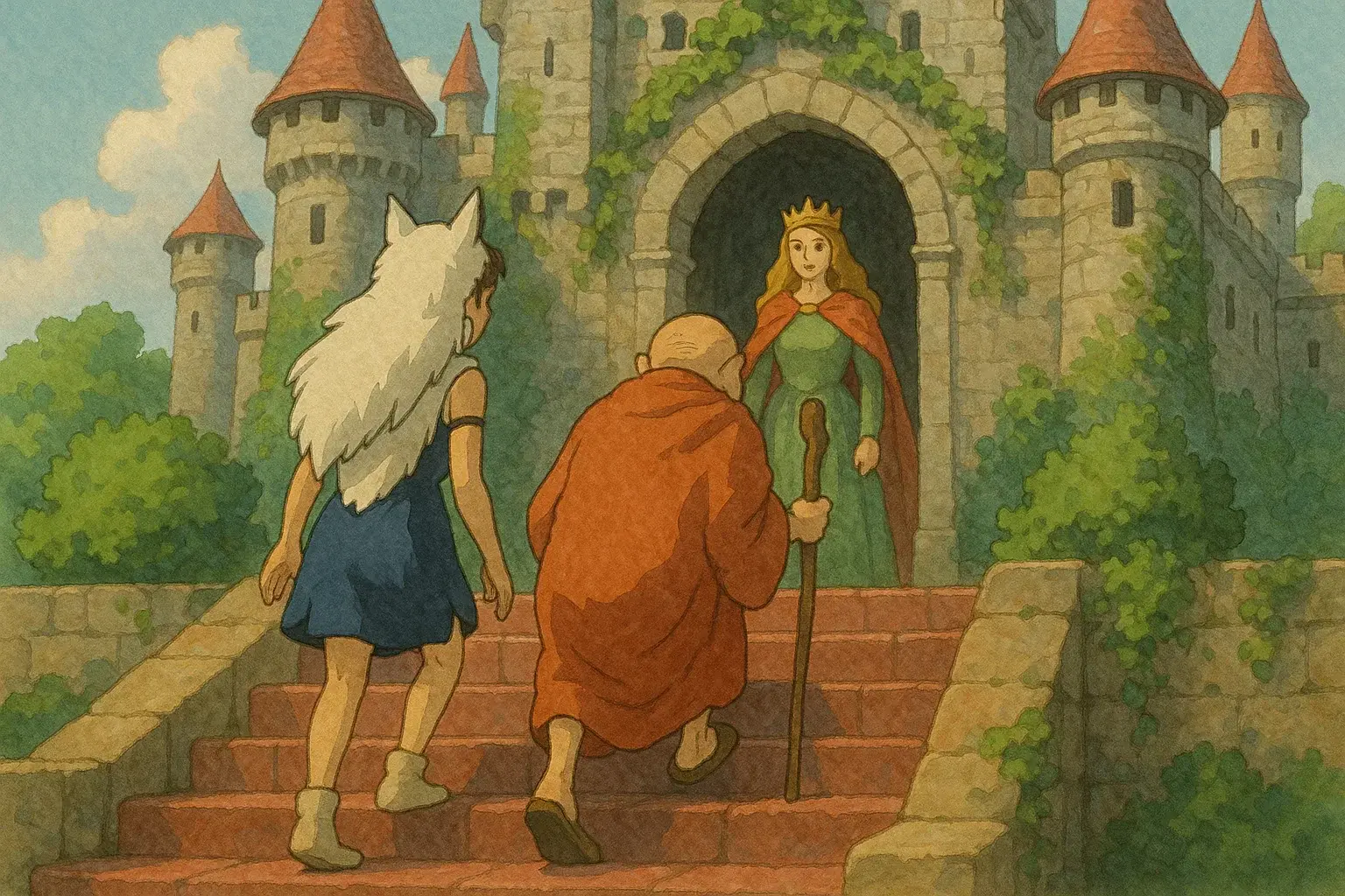 illustration for queen