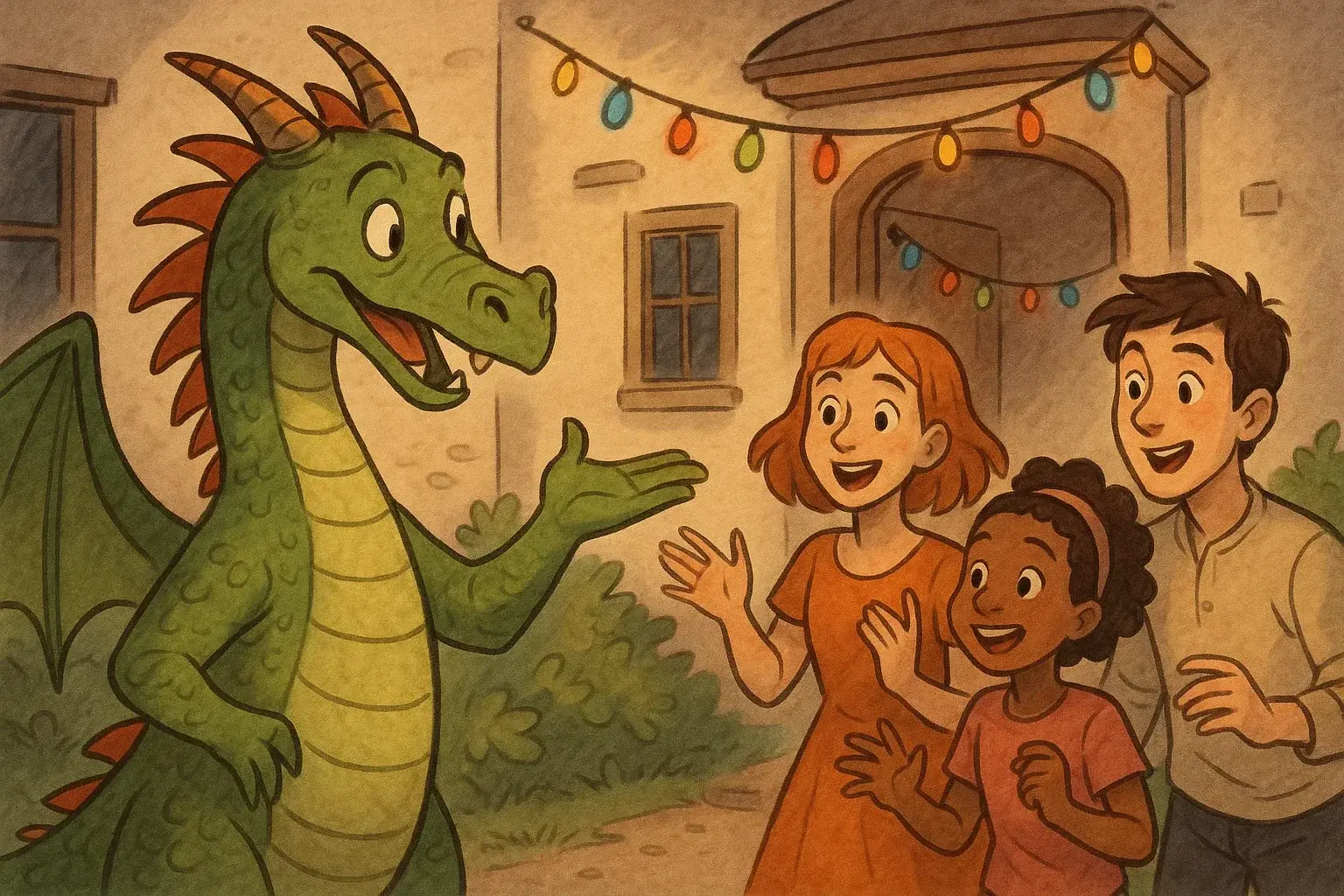 illustration for invite