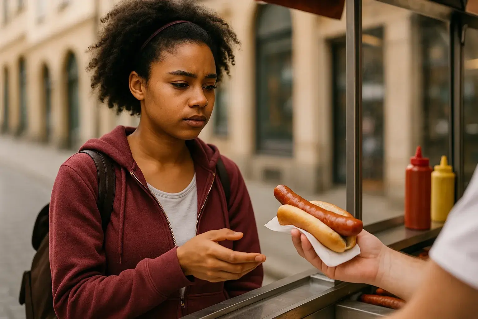 illustration for sausage