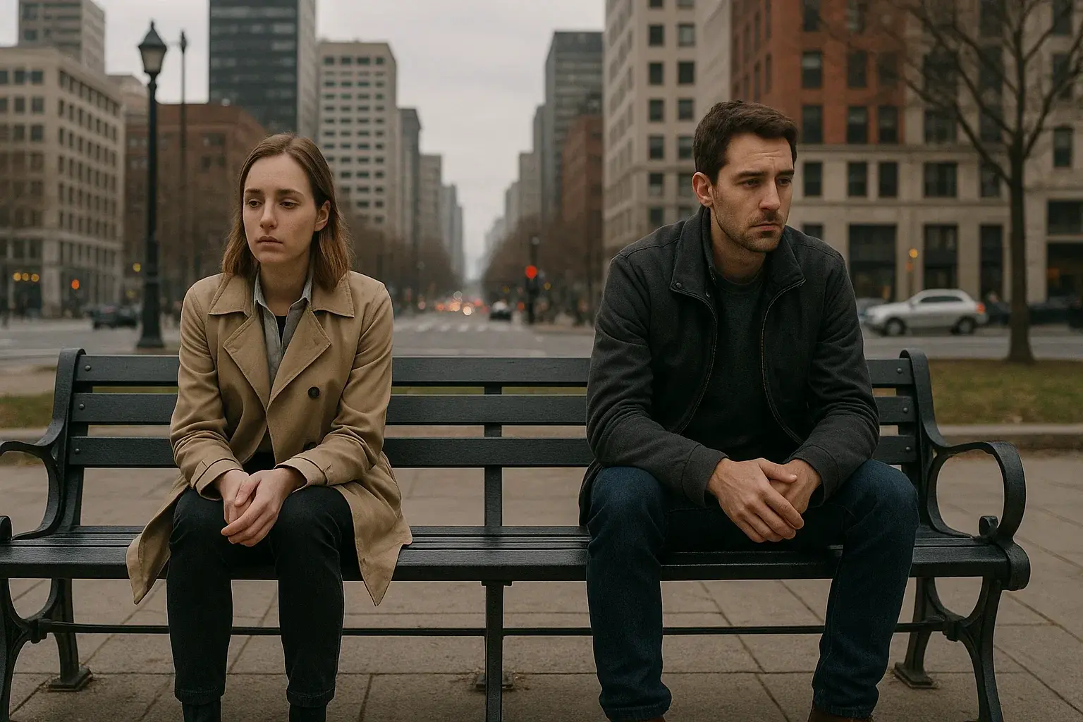 illustration for alone