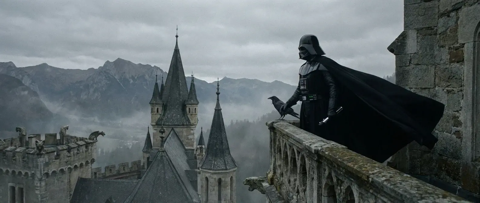 illustration for castle