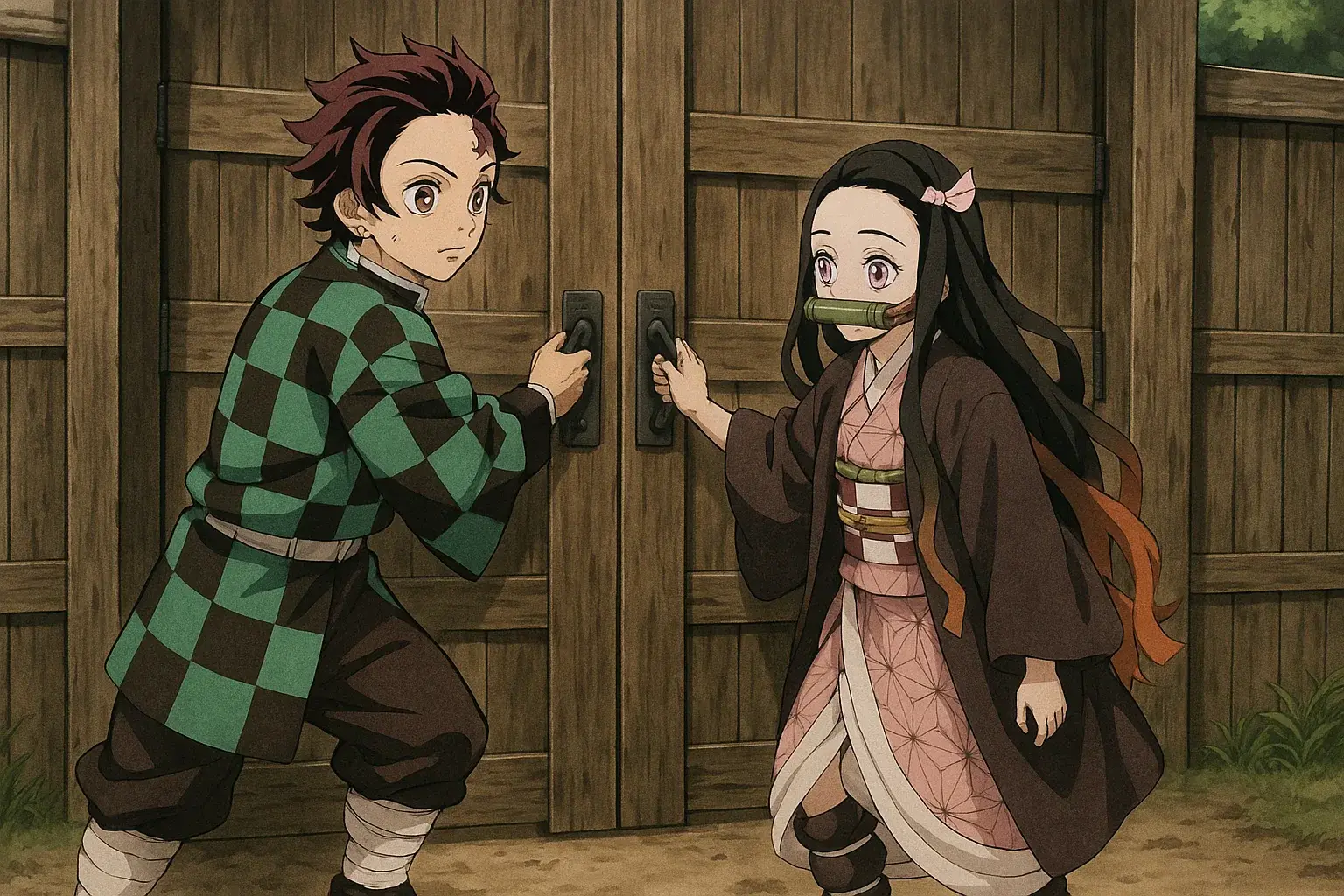 illustration for gate