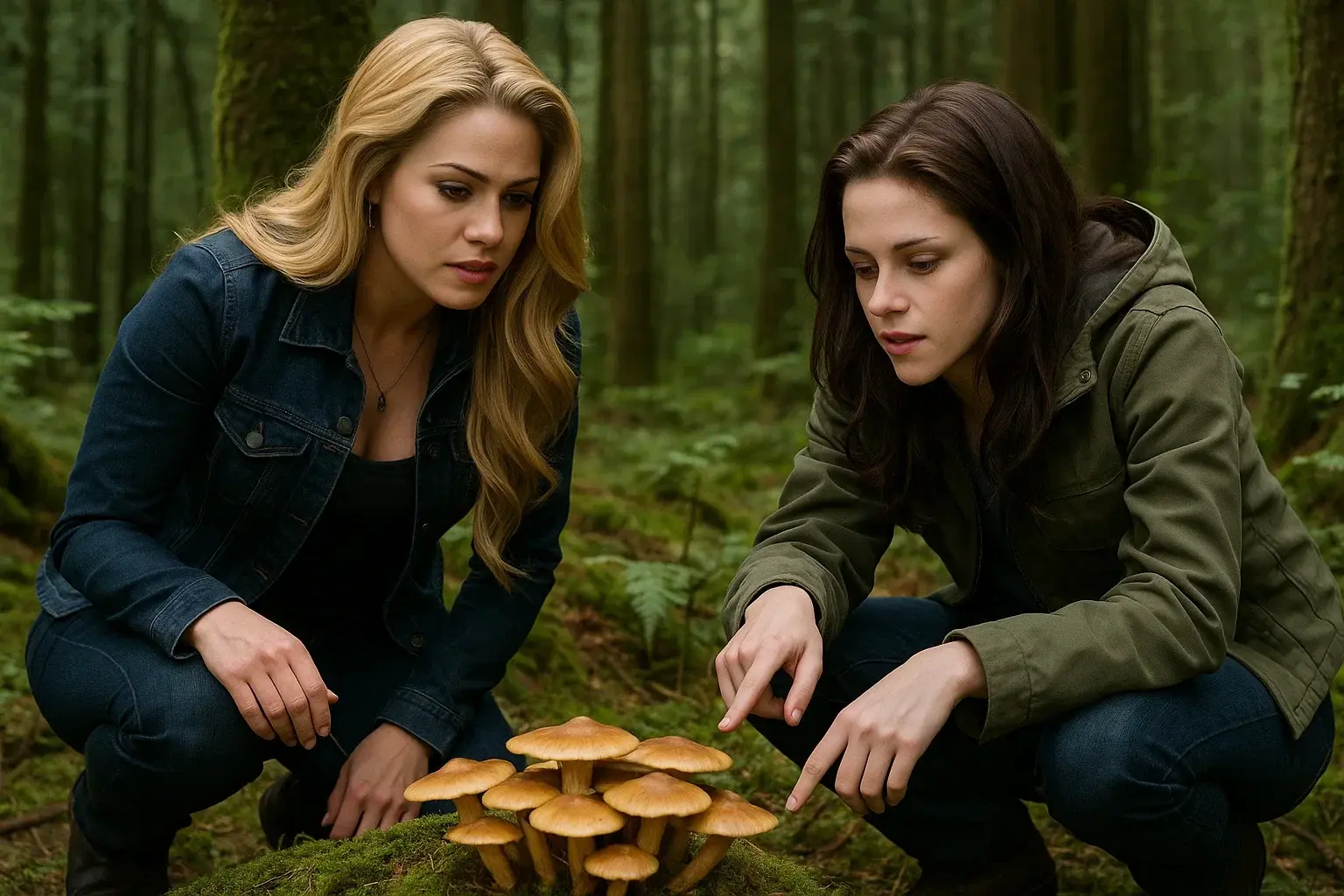 illustration for forest