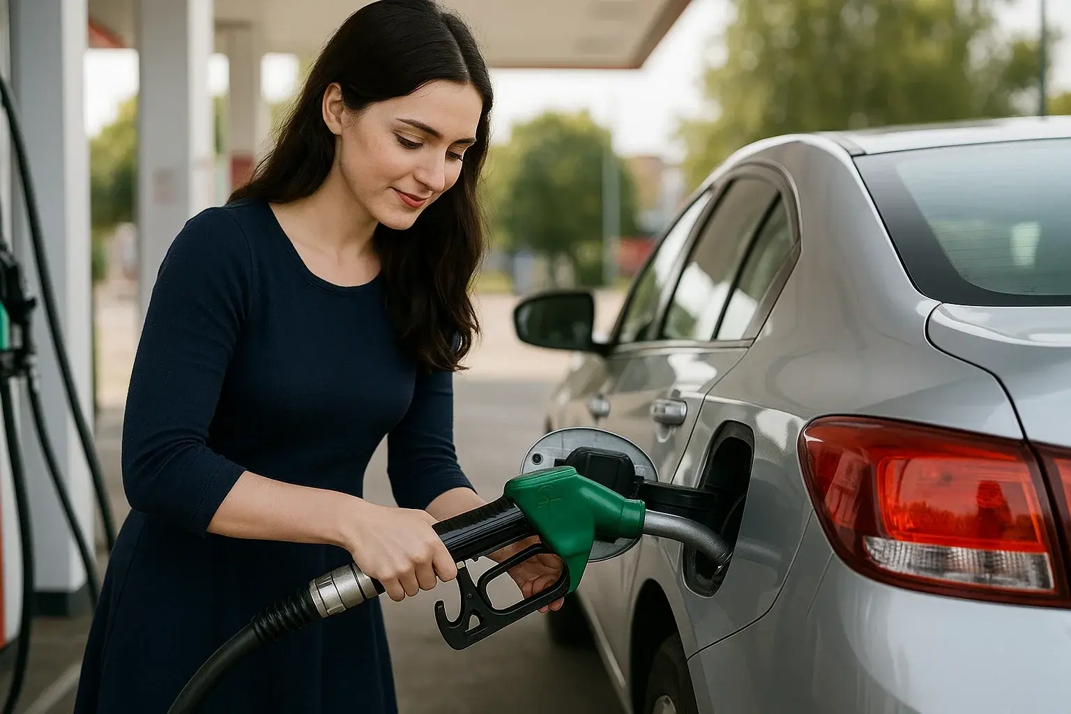 illustration for petrol