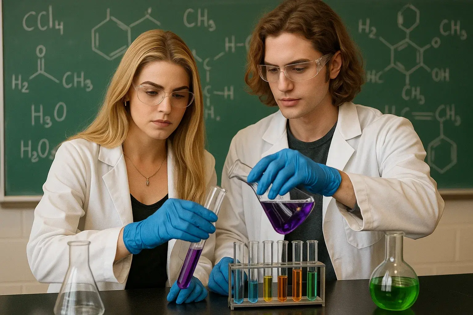 illustration for chemistry