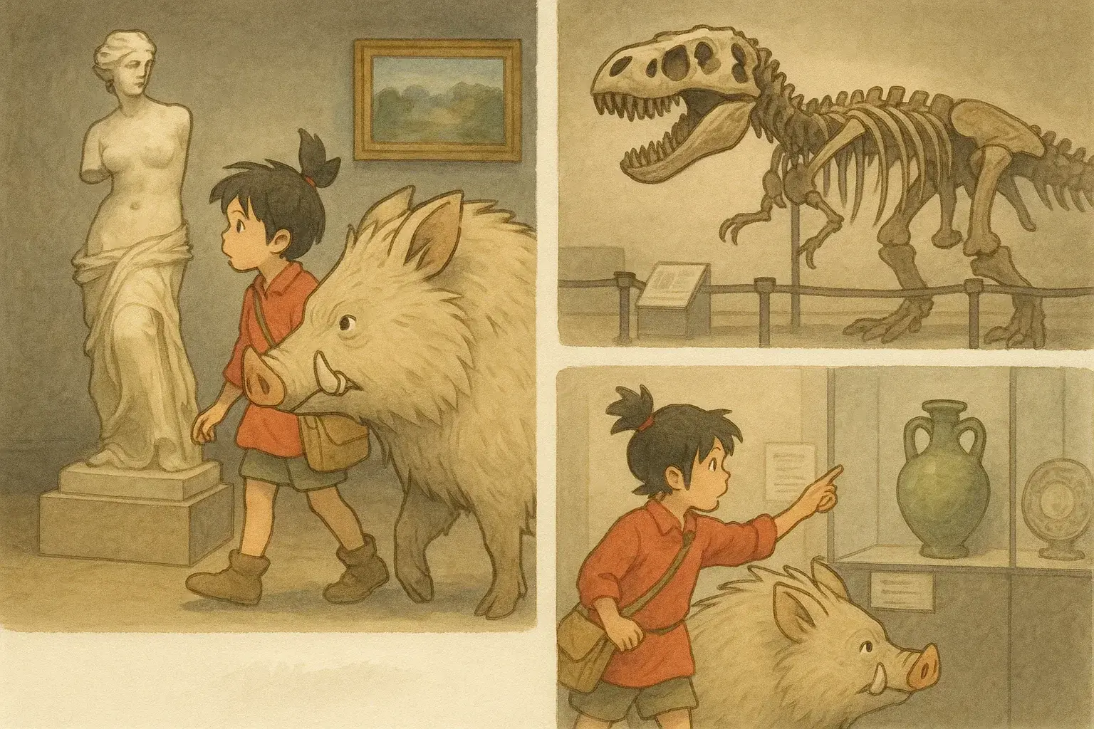 illustration for several