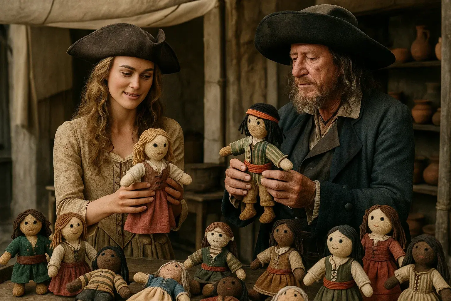 illustration for doll