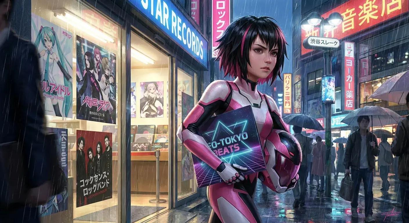 illustration for album