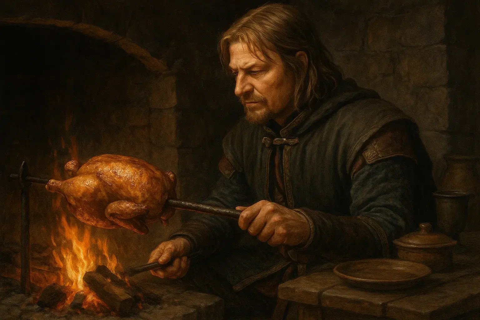 illustration for roast