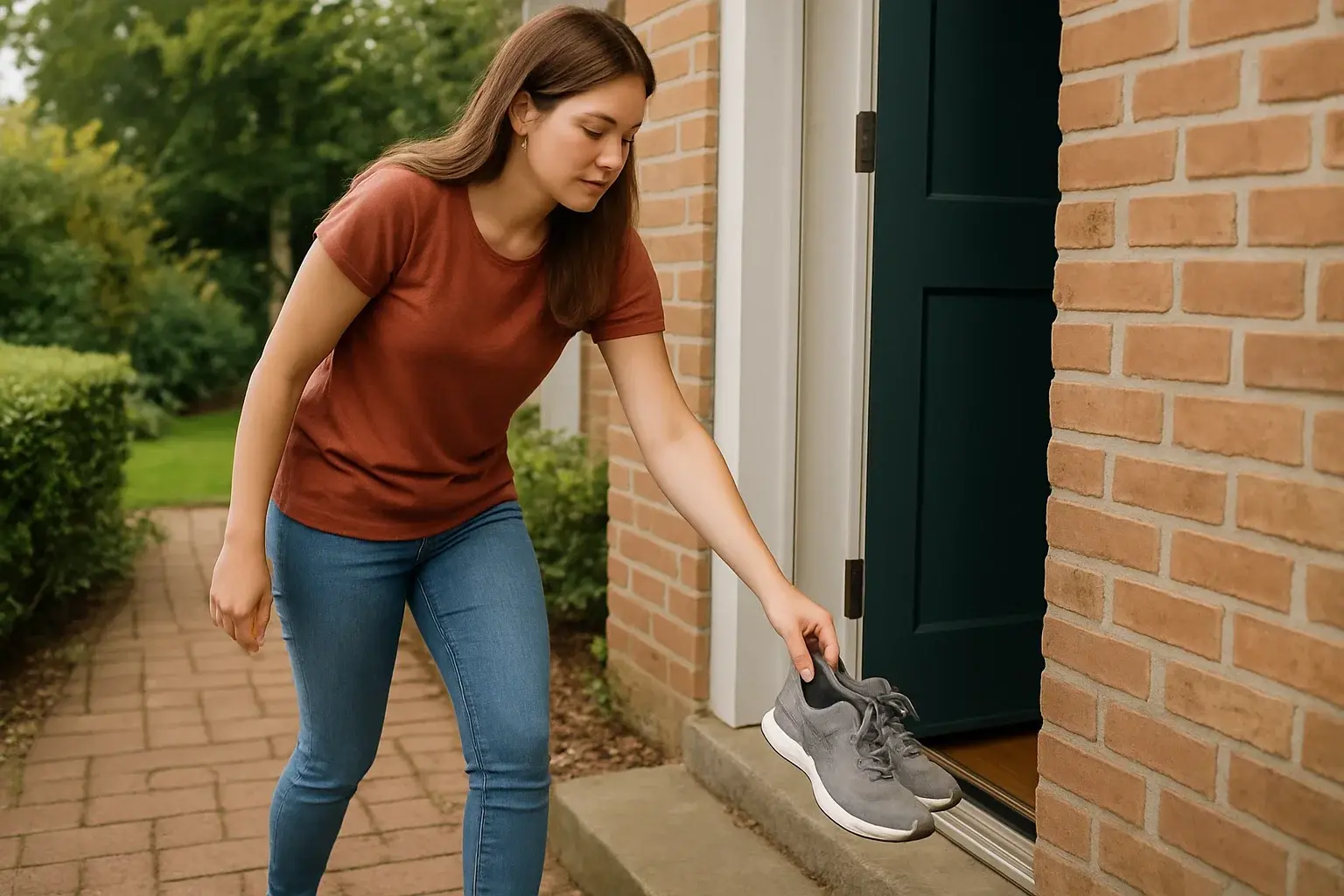 illustration for leave