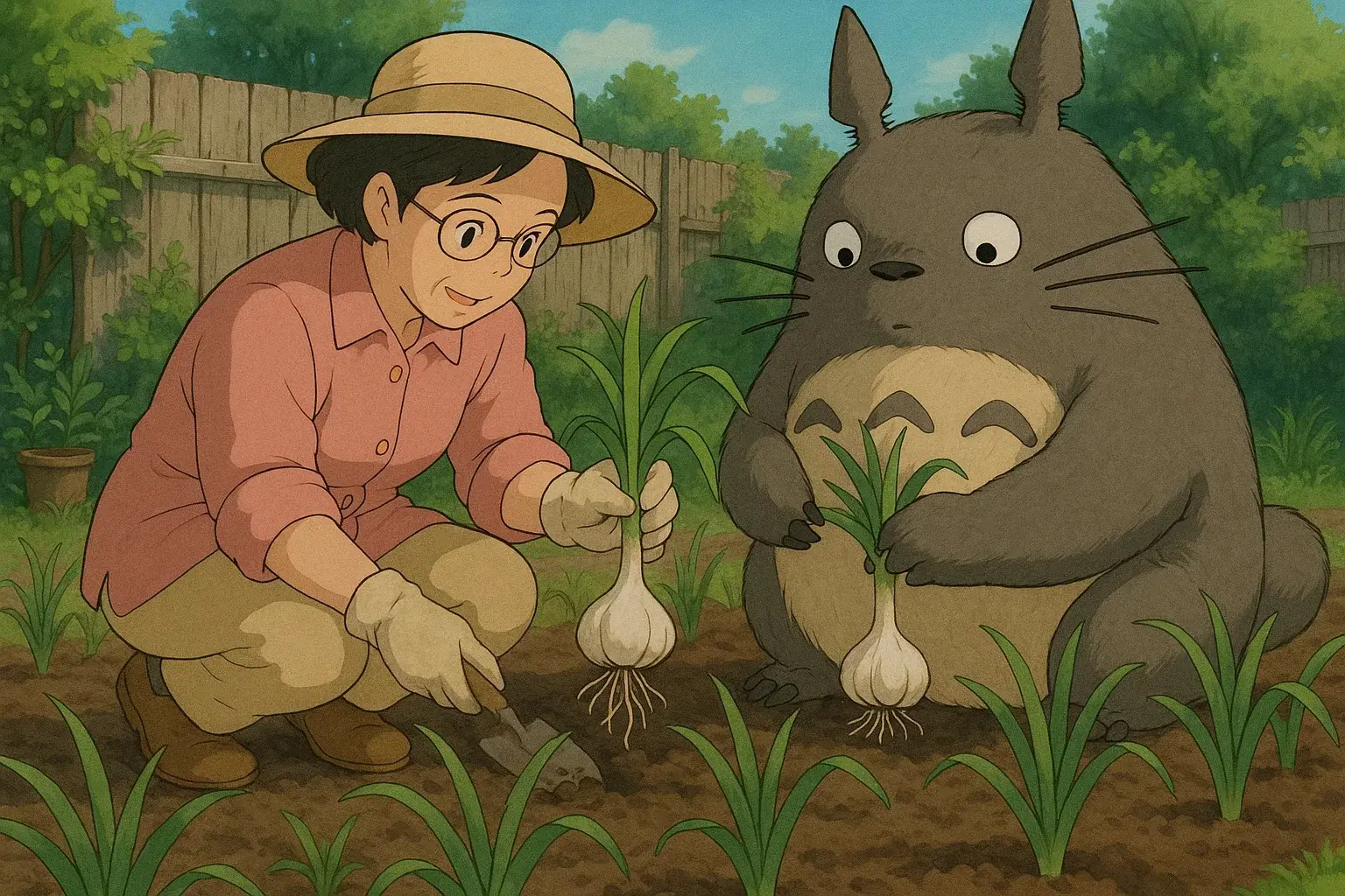 illustration for garlic