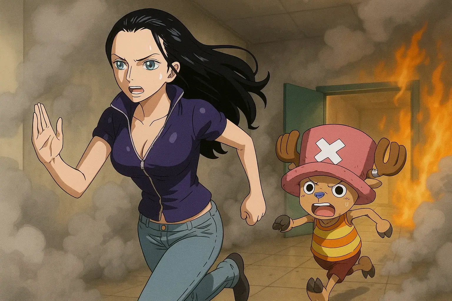 illustration for exit