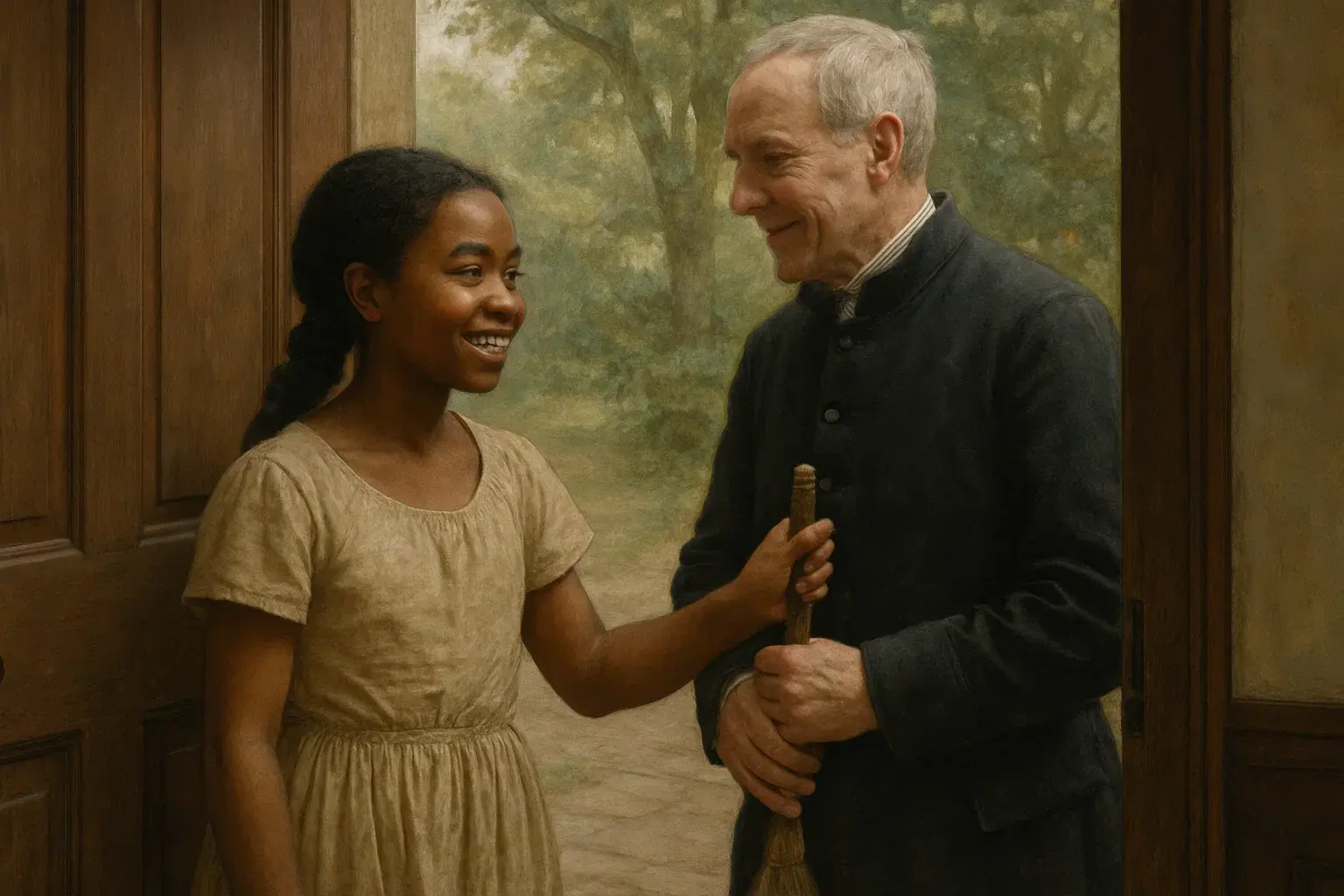 illustration for servant