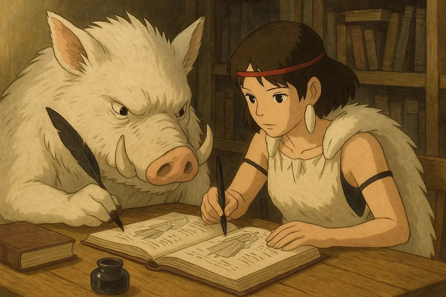 illustration for literature