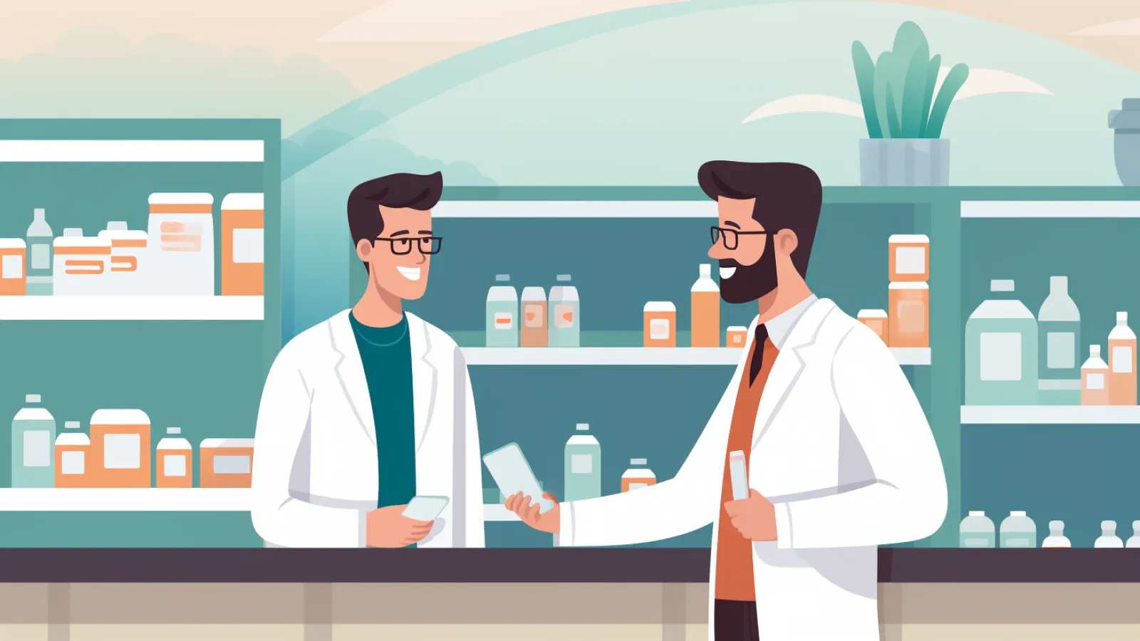 illustration for pharmaceutical