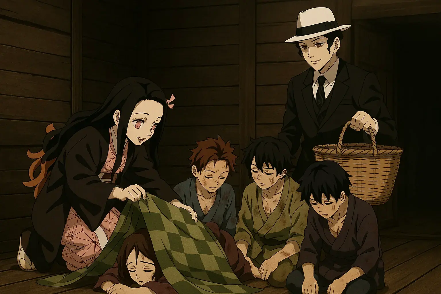 illustration for satisfy