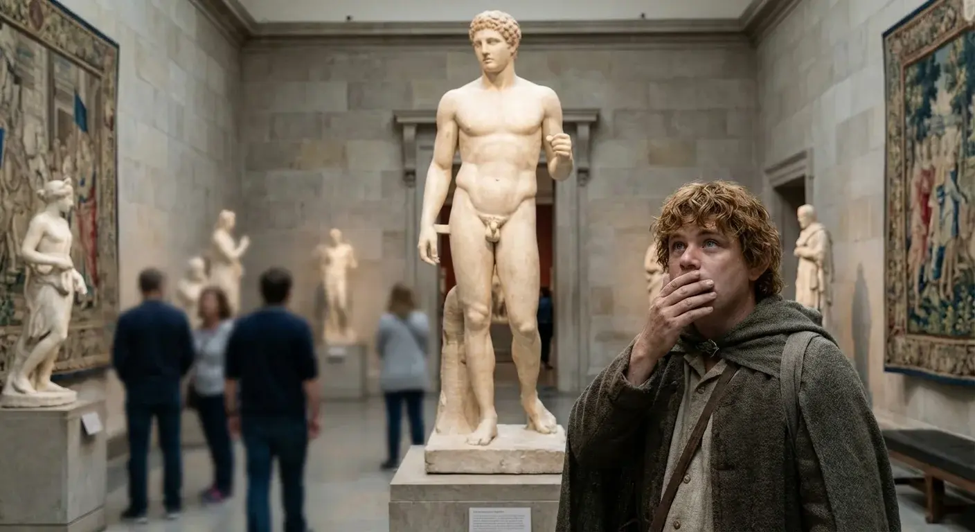 illustration for naked