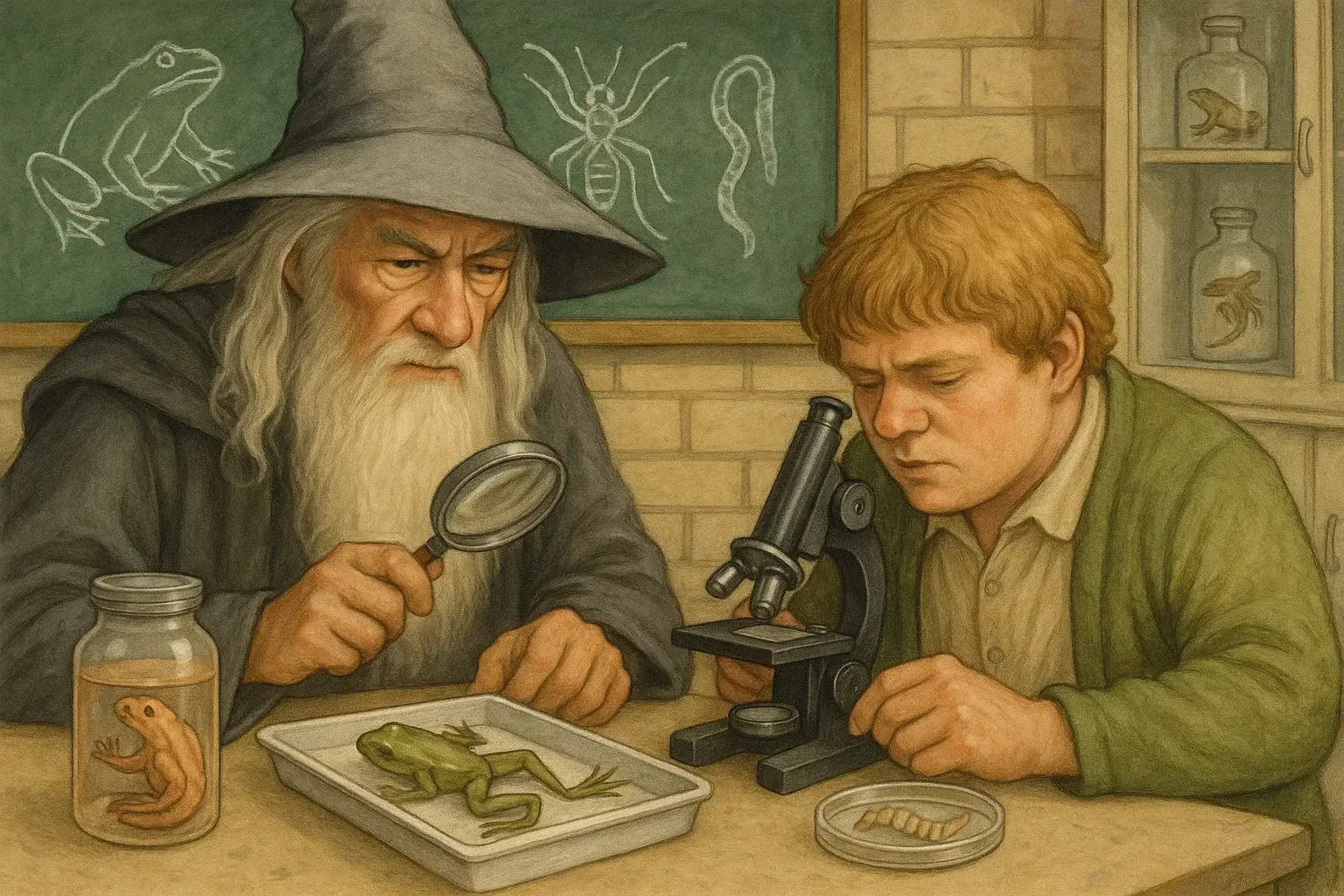 illustration for creature