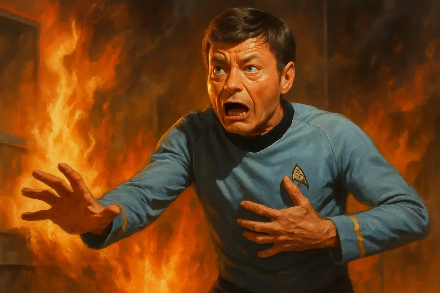 illustration for panic