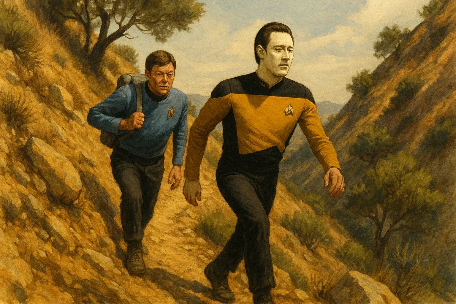 illustration for steep