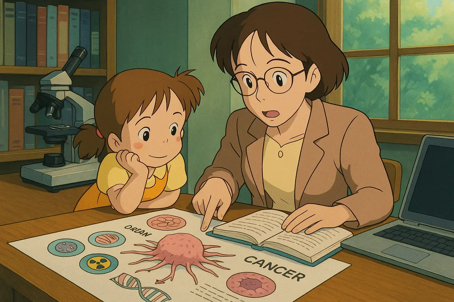 illustration for cancer