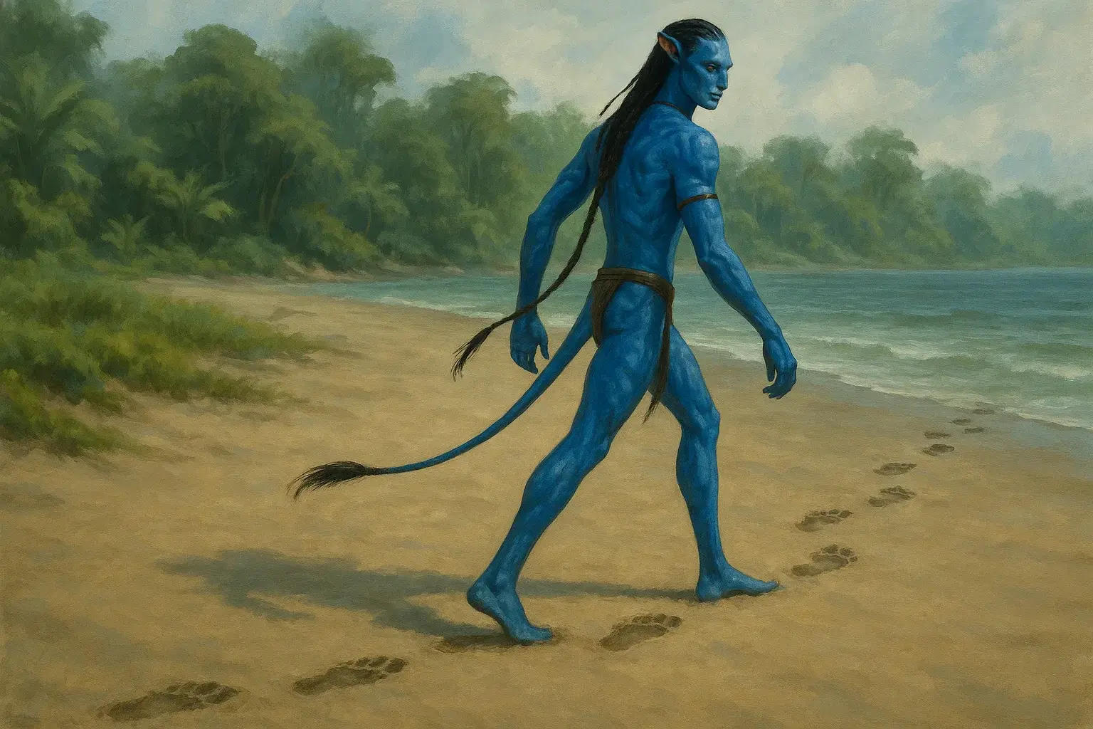 illustration for trail