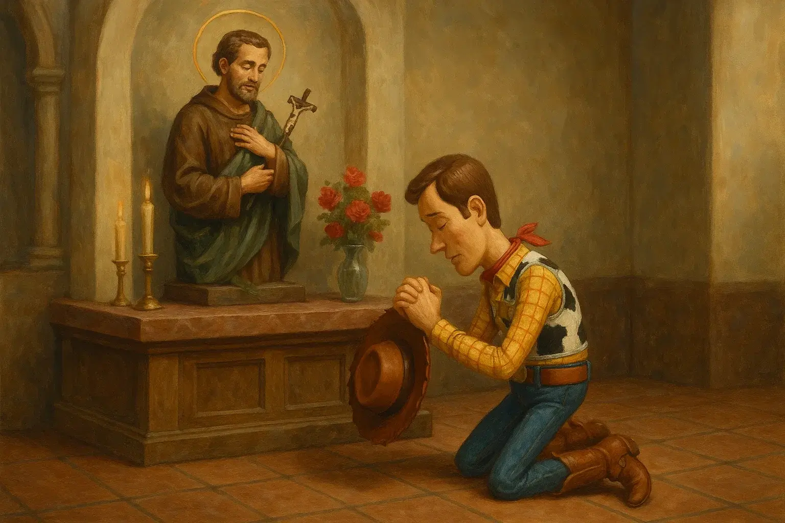 illustration for saint