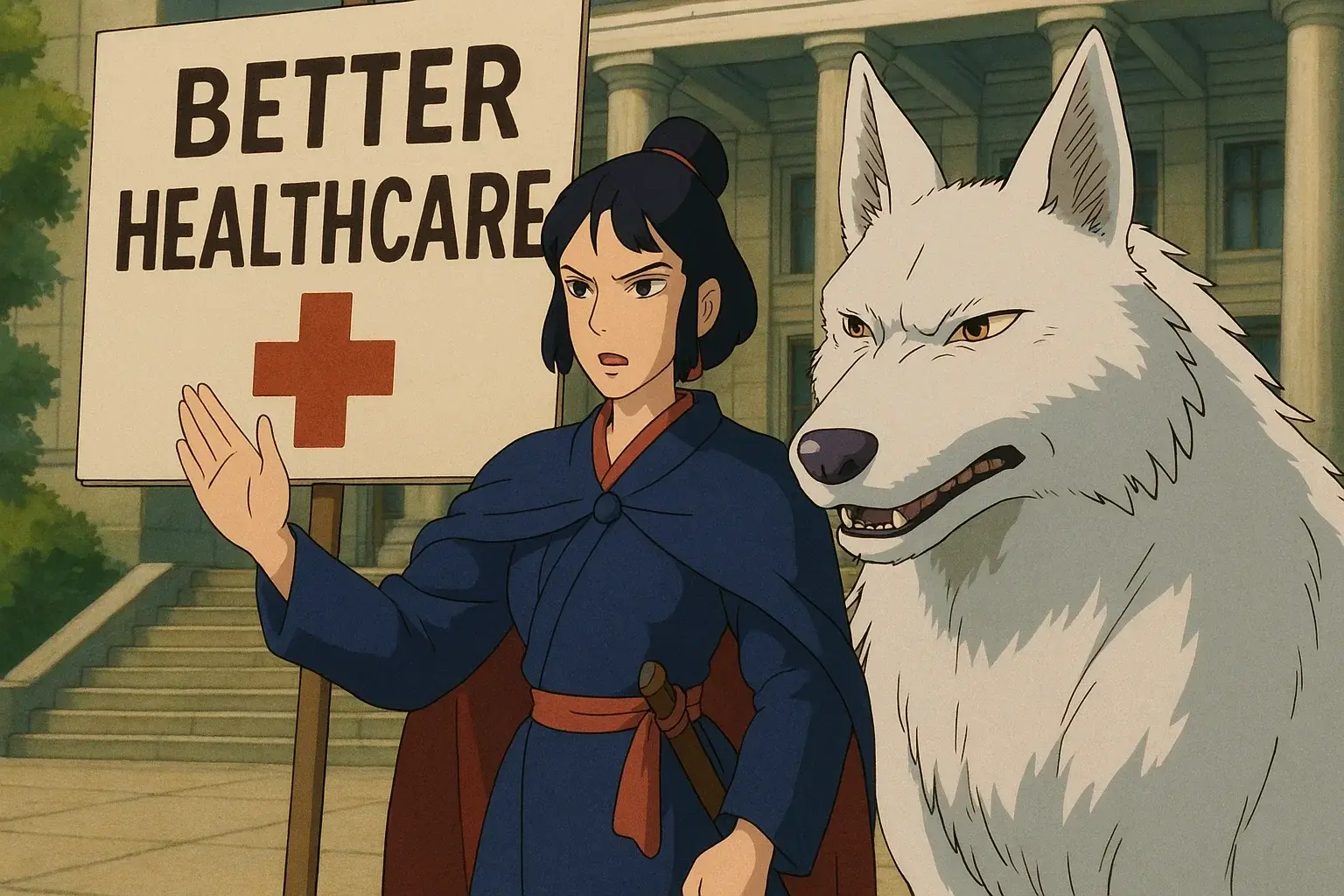 illustration for lobby