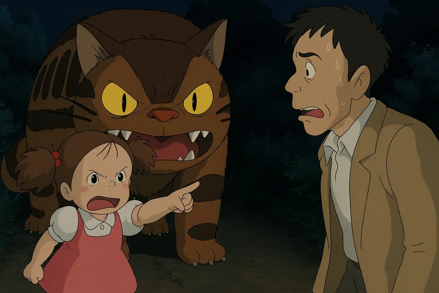 illustration for confront