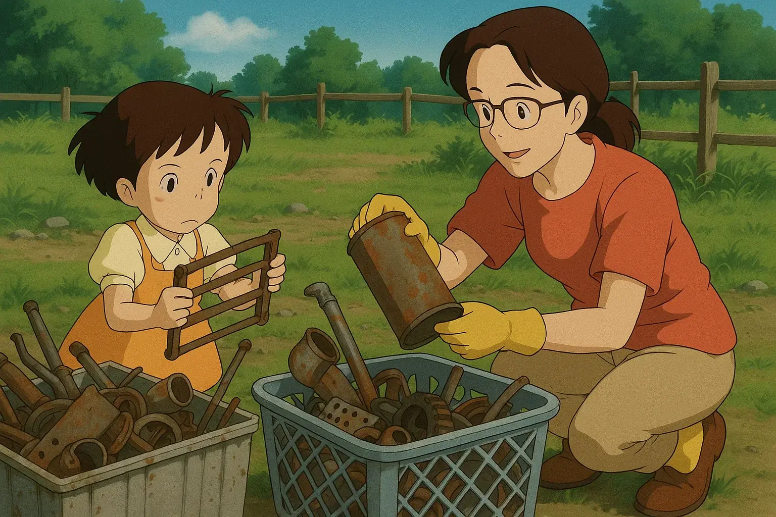 illustration for junk