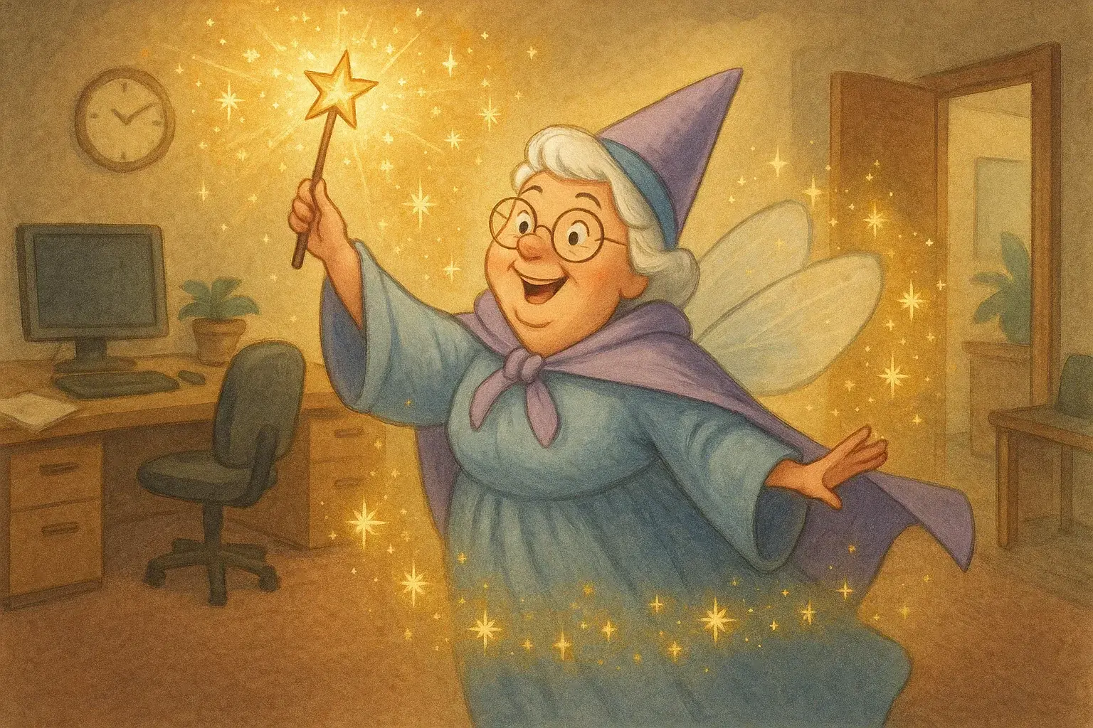 illustration for shine