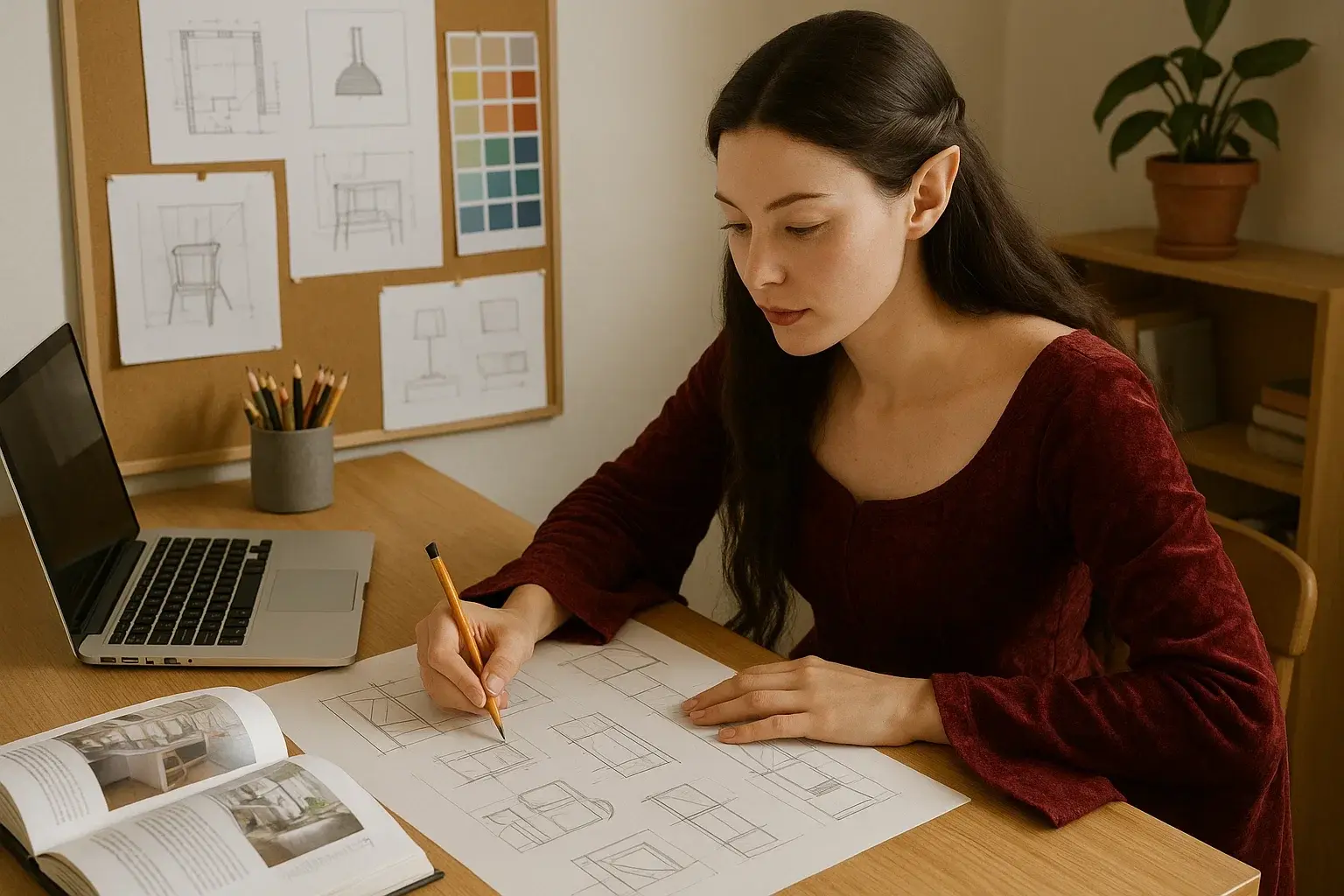 illustration for school