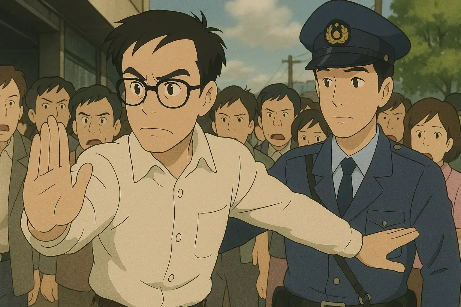 illustration for police