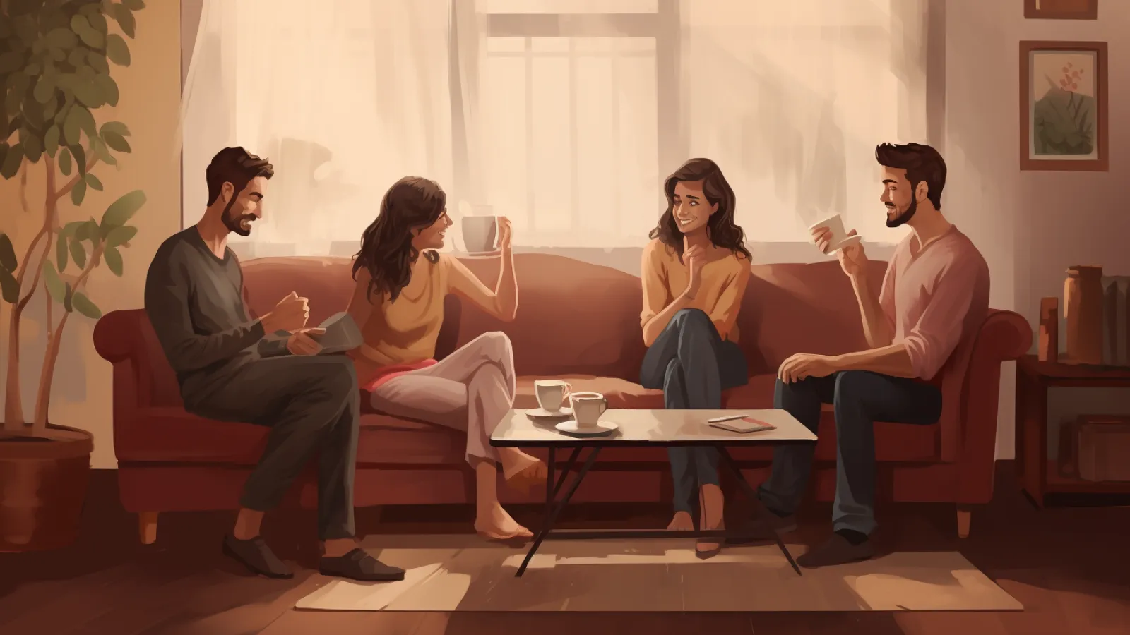 illustration for entertain