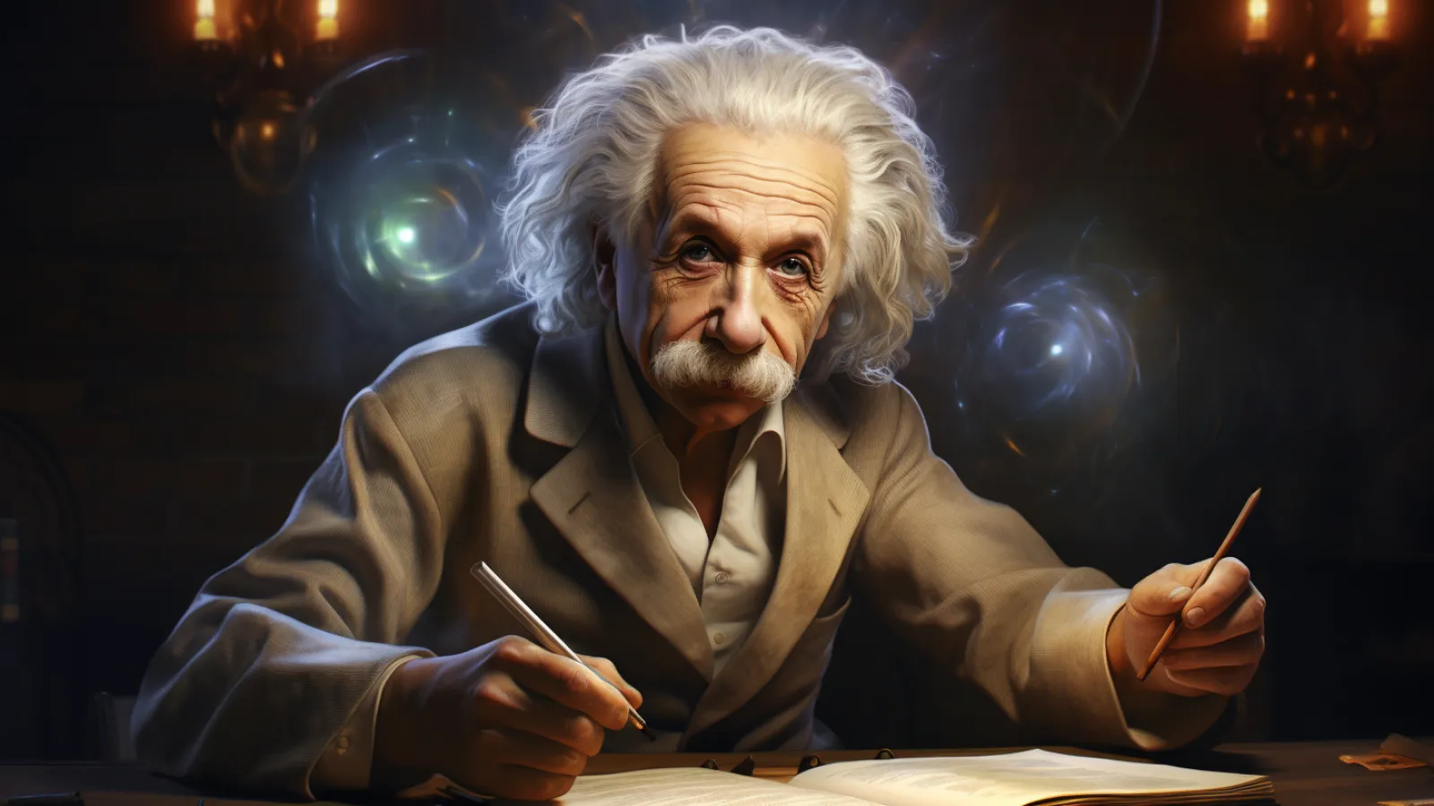 illustration for genius
