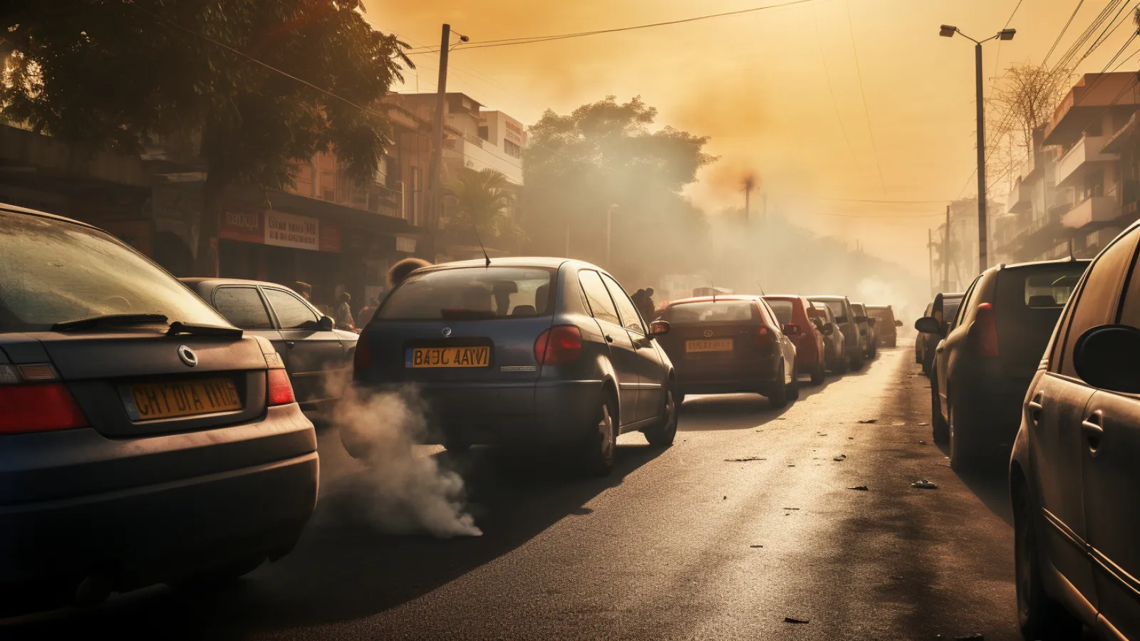 illustration for pollution