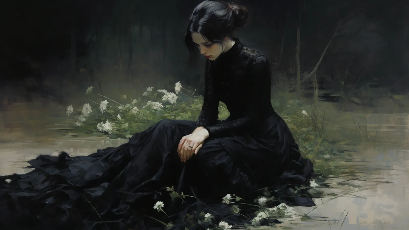 illustration for grief