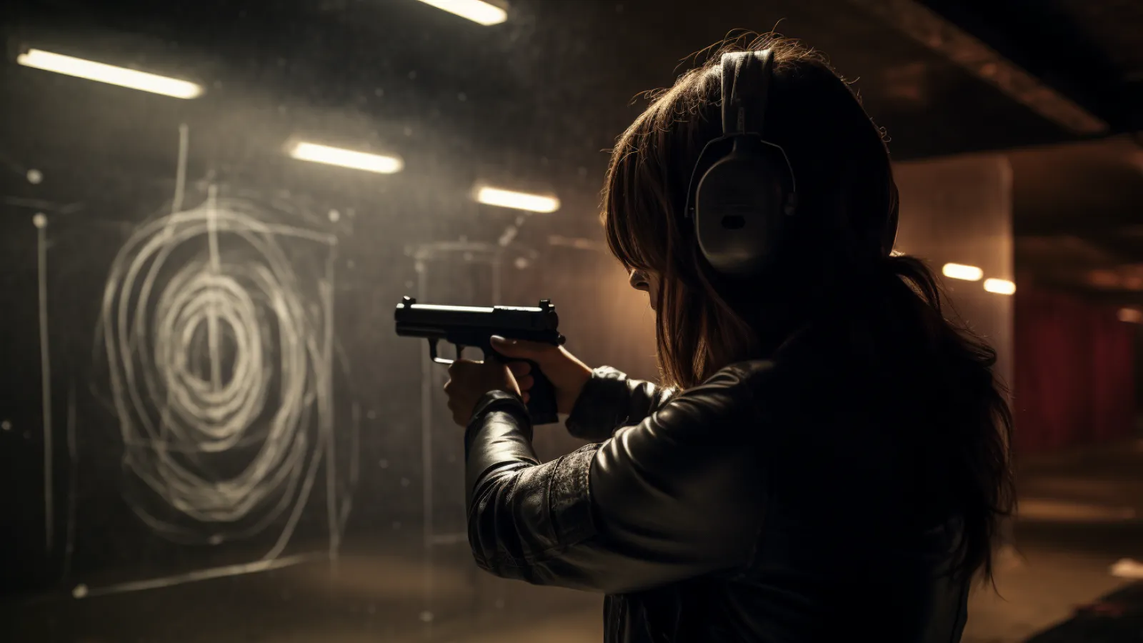 illustration for gun