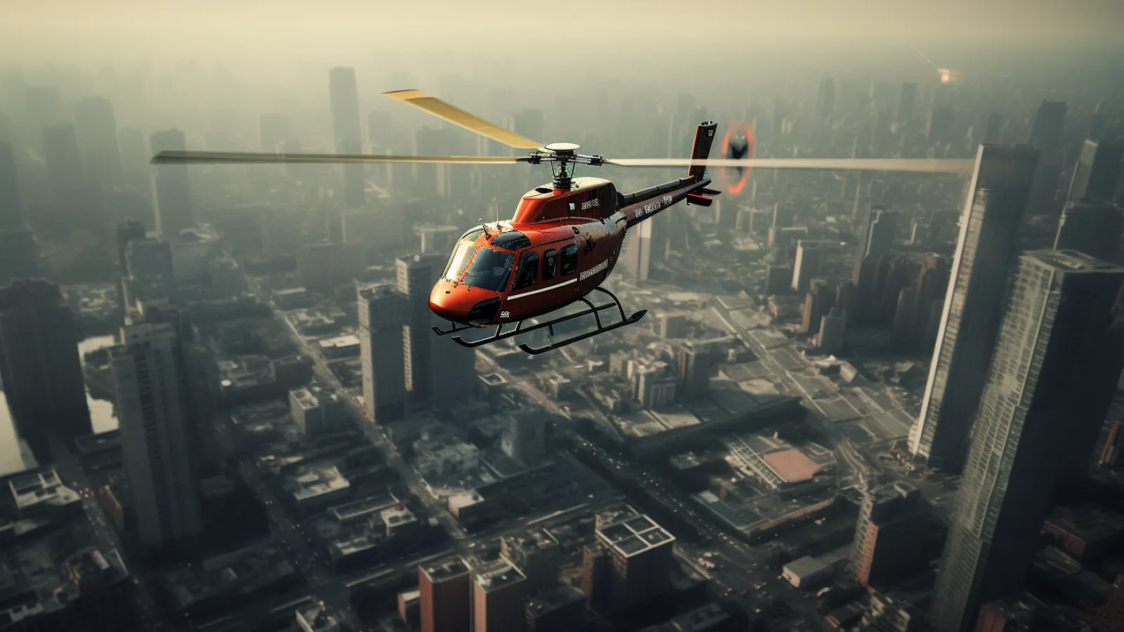 illustration for helicopter