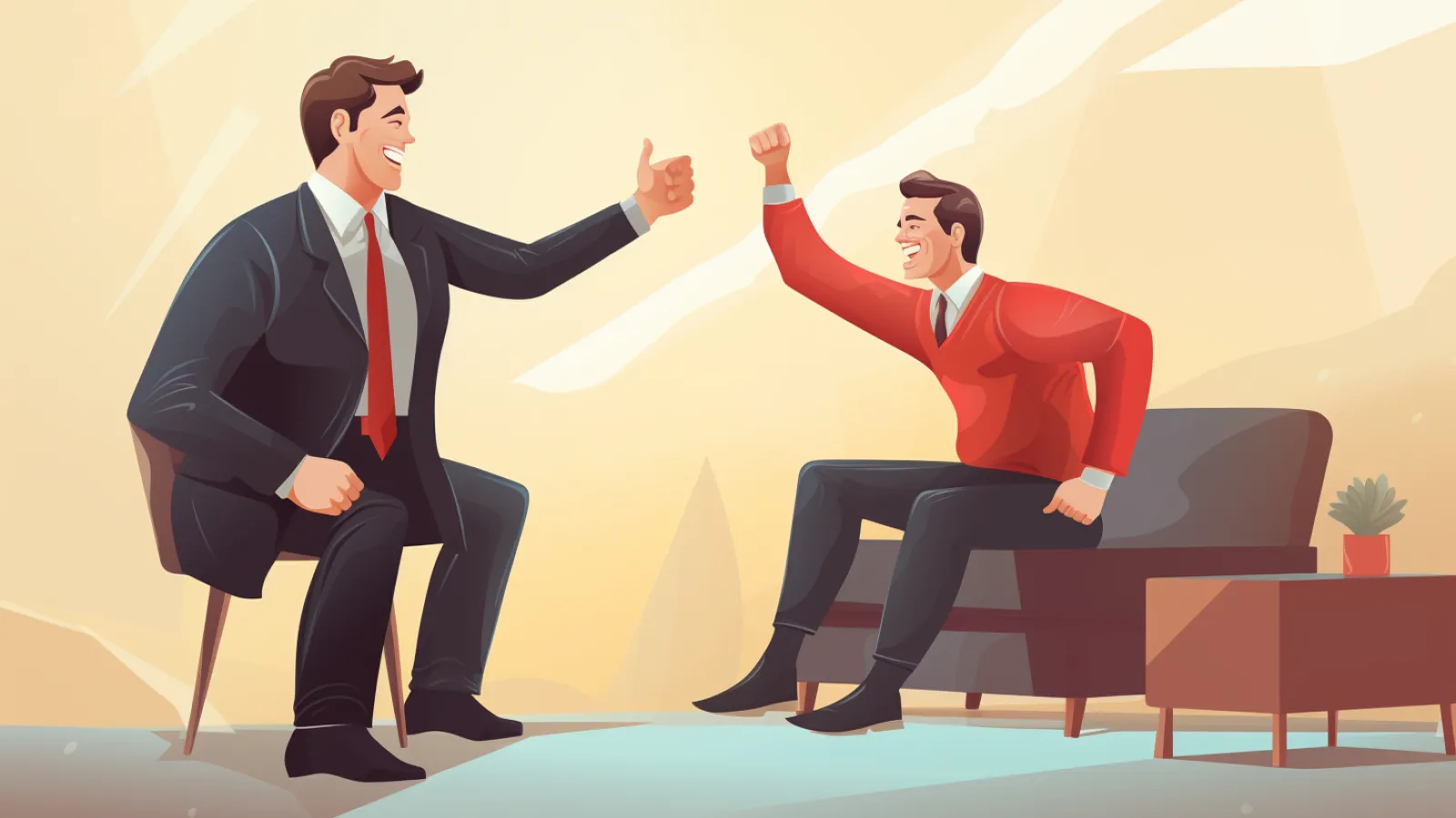 illustration for right on