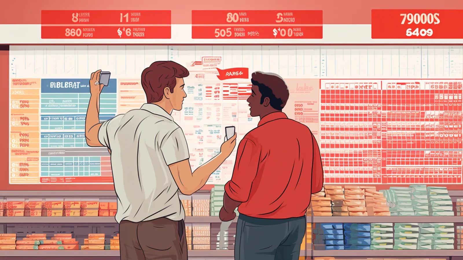 illustration for price war
