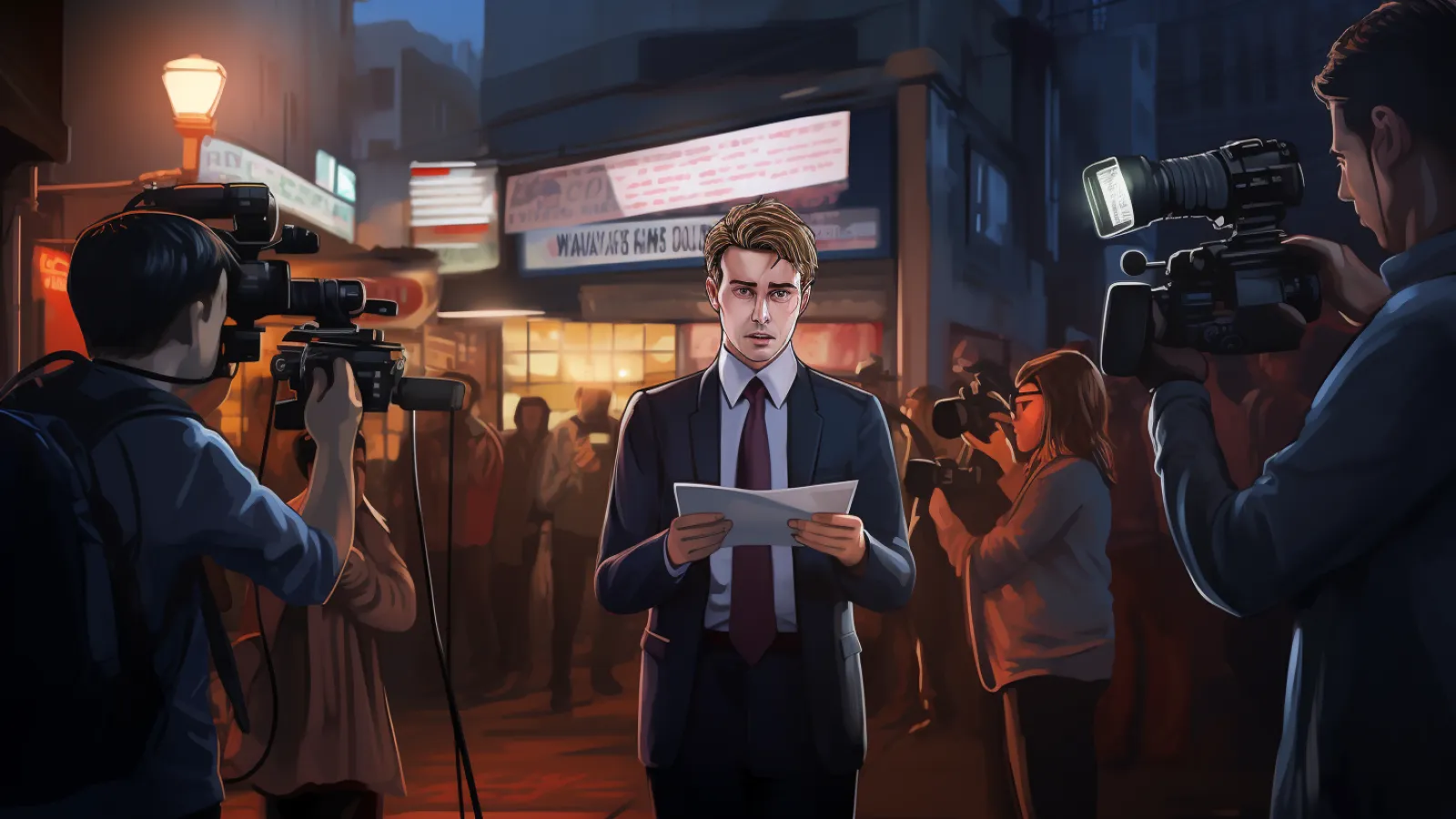 illustration for journalist