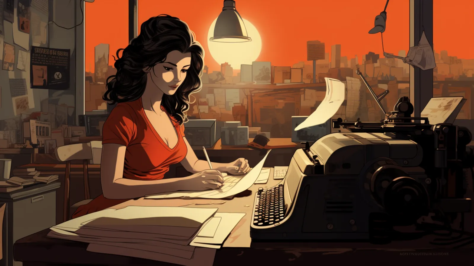 illustration for print
