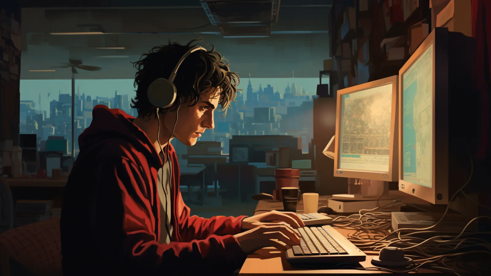 illustration for nerd
