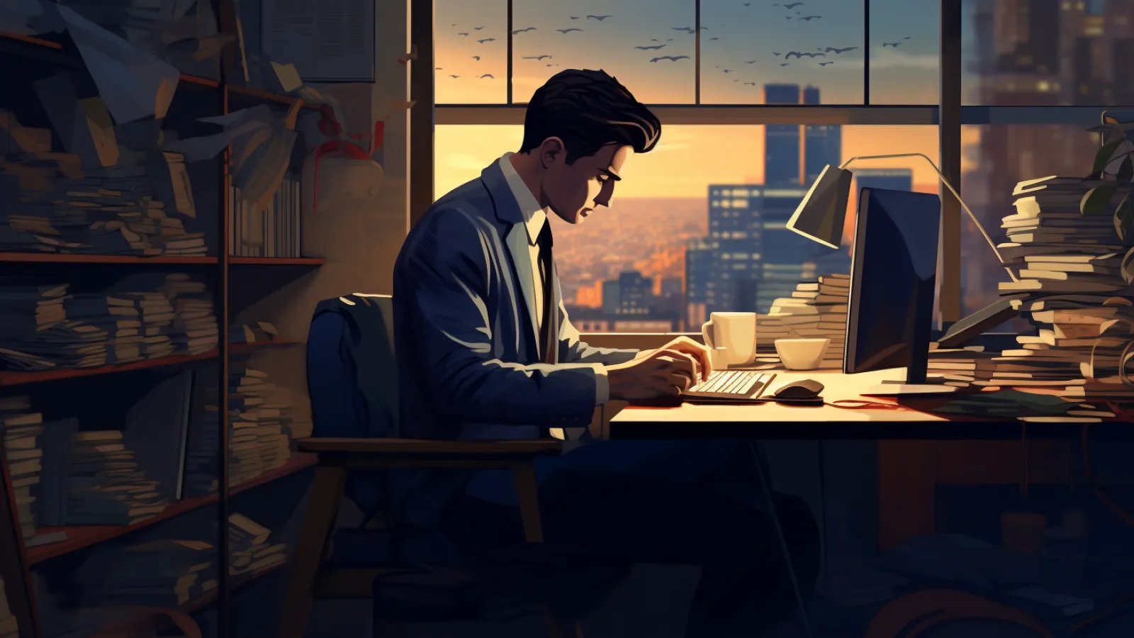 illustration for in time