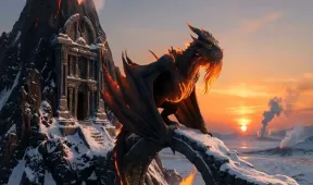 illustration for beard