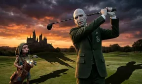 illustration for golf